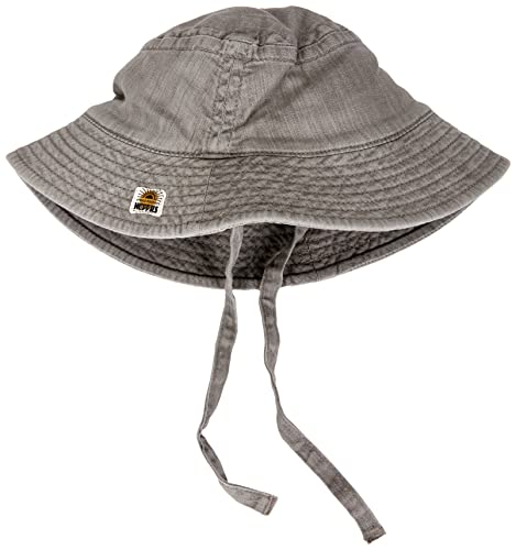 Noppies Baby Baby - Jungen Jongens Denim Hat Hsinchu Sonnenhut, Dark Grey Wash P530, 6 Monate EU von Noppies