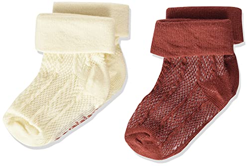 Noppies Baby Baby-Mädchen G Socks Sandy Babysocken, Henna-P635, 6M-12M von Noppies