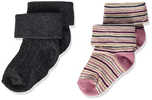 Noppies Baby Baby-Mädchen G Socks Sayville Babysocken, Nocturne-P774, 0M-3M von Noppies