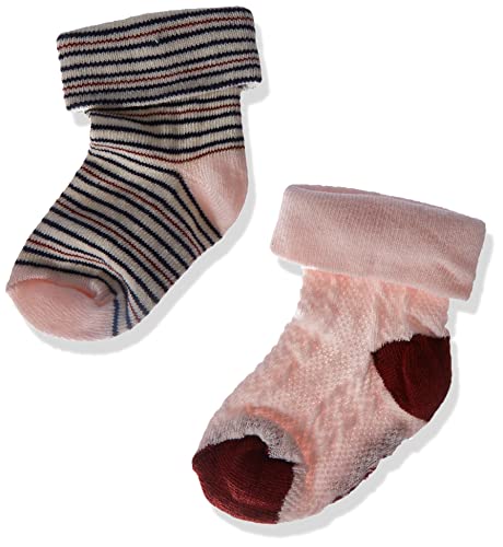 Noppies Baby Baby - Mädchen meisjes sokken afyon Socken, Peach Whip P110, 12 Monate EU von Noppies