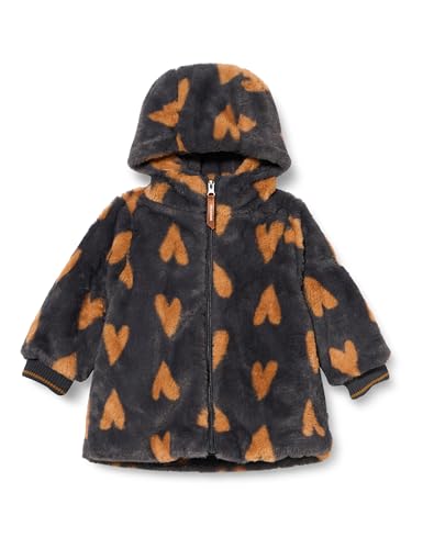 Noppies Kids Mädchen Girls Jacket Alva All Over Print Jacke, Asphalt-P524, 92 von Noppies Kids