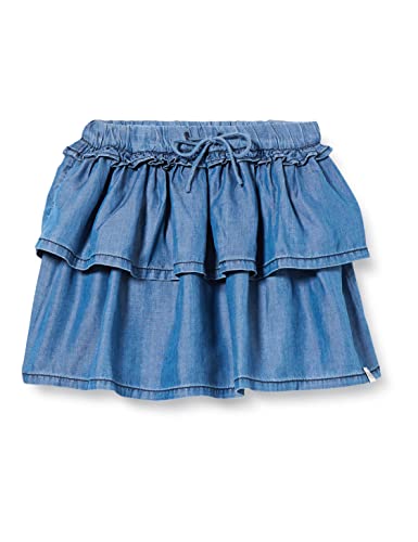 Noppies Kids Mädchen Girls Skirt Kissee Rock, Dark Blue-P095, 140 von Noppies Kids