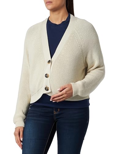 Noppies Damen Cardigan Bekasi Long Sleeve Strickjacke, Jet Stream - P638, 36 EU von Noppies