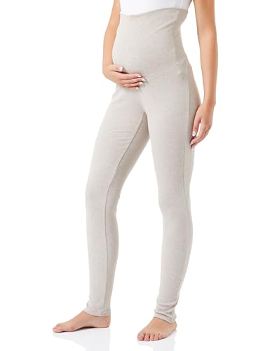 Noppies Maternity Damen Gabri Rib Pyjama Pants OTB Nachthemd, Taupe Melange-P757, M/L von Noppies