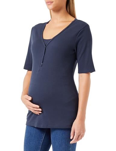 Noppies Maternity Damen Renate Nursing Rib Pyjama top SS Nachthemd, Night-N146, M/L von Noppies