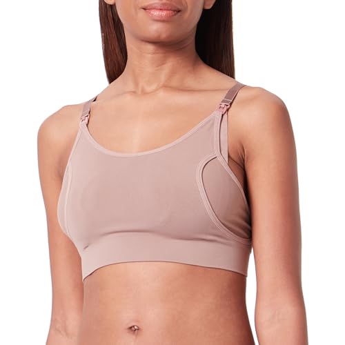 Nahtloser Still-BH Pumping Mae Sensil® Breeze - Farbe: Deep Taupe - Größe: XL/XXL von Noppies