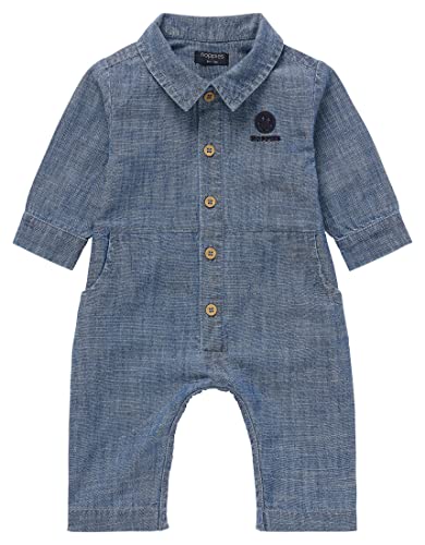 Noppies Strampler Jebberg - Farbe: Medium Blue Denim - Größe: 50 von Noppies