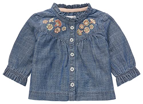 Noppies Bluse Lexington - Farbe: Medium Blue Denim - Größe: 56 von Noppies