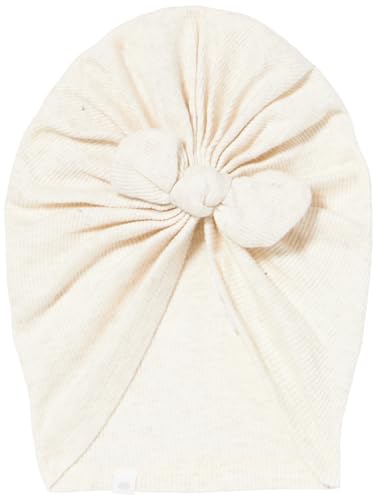 Noppies Baby - Mädchen Girls Hat Rib Niwot Hut, Oatmeal Melange - P611, 3-6 Monate EU von Noppies