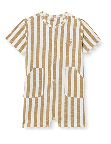 Noppies Baby-Jungen B Playsuit Terrace Overalls, Blanc de Blanc-P002, 50 von Noppies