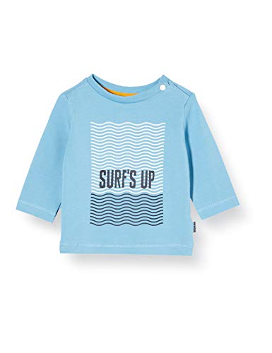 Noppies Baby-Jungen B Regular T-Shirt ls Aventura AOP Langarmshirt, Blau (American Blue P535), (Herstellergröße: 50) von Noppies