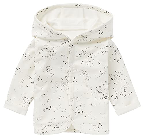 Noppies Baby - Jungen Strickjacke Cardigan Jersey Joke mit Kunstpelz gefüttert (Snow White (P098), 68) von Noppies