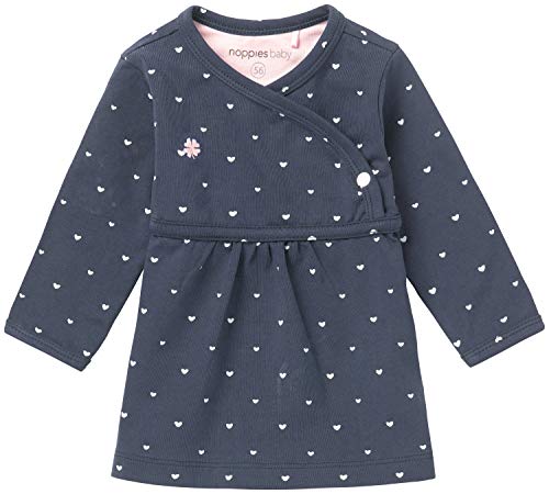 Noppies Baby Mädchen G Dress Nevada Kleid, Navy, 74 EU von Noppies