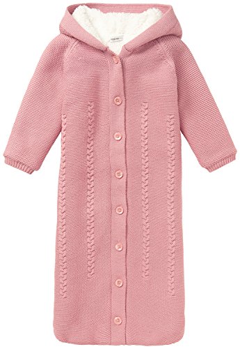 Noppies Unisex Baby U Sleepingbag Knit Narni Schlafsack, Old Pink, Outerwear 80 EU von Noppies