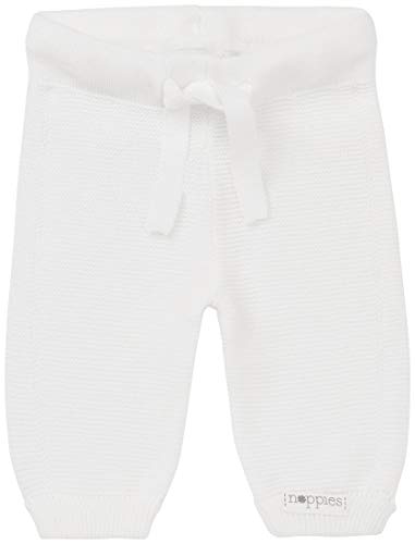 Noppies Unisex Baby U Pants Knit Reg Grover Hose, Weiß (White C001), 74 EU von Noppies