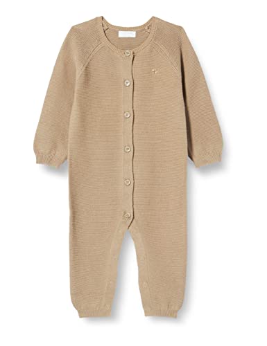 Noppies Baby Unisex Baby Playsuit Monrovia Long Sleeve Overalls, Light Green-N124, 44 von Noppies