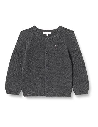 Noppies Baby Unisex Baby U Cardigan Knit Naga Strickjacke, Dark Grey melange-C238, 56 von Noppies