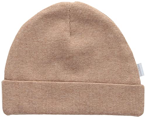 Noppies Baby Unisex Kinder Hat Rib Nevel Hut, Cafe Au Lait Melange - N090, 44 EU von Noppies