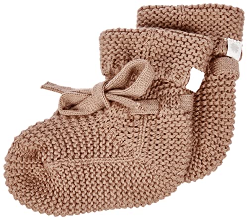 Noppies Baby Unisex Kinder U Booties knit Nelson, Café Au Lait P788, 62 EU von Noppies