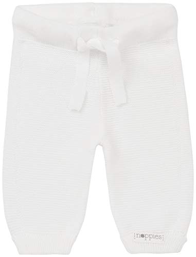 Noppies Unisex Baby U Pants Knit Reg Grover Hose, Weiß (White C001), 56 EU von Noppies