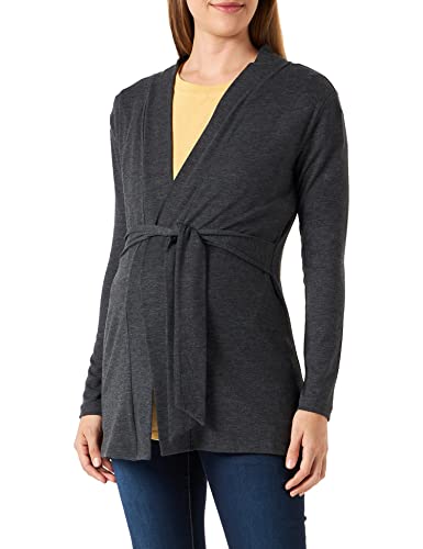 Noppies Damen Cardigan Pittsboro Long Sleeve Strickjacke, Grey Melange - P806, 36 EU von Noppies