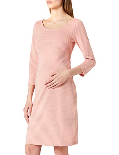 Noppies Damen Dress 3/4 SLV Zinnia Kleid, Rose Tan-P695, 36 von Noppies