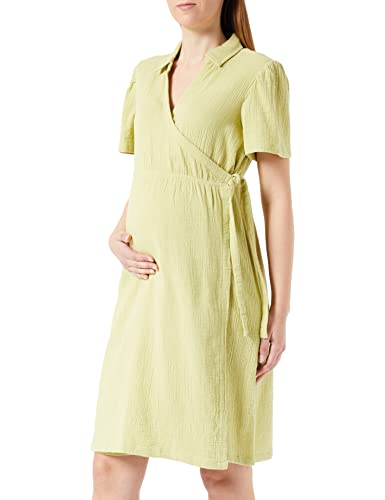 Noppies Damen Dress Batu Nursing Short Sleeve Kleid, Nile - N050, 38 EU von Noppies