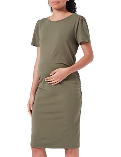 Noppies Damen Dress Bogor Short Sleeve Kleid, Dusty Olive - P520, 38 EU von Noppies