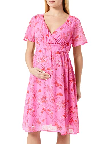 Noppies Damen Dress Cusco Short Sleeve All Over Print Kleid, Cyclamen - N072, 40 EU von Noppies