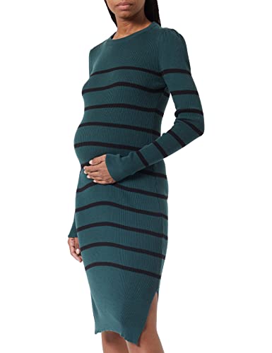 Noppies Damen Dress Obion Long Sleeve Kleid, Green Gables - P982, 34 EU von Noppies