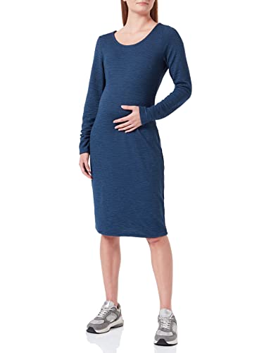 Noppies Damen Dress Zinnia Long Sleeve Kleid, Moonlit Ocean - P985, 42 EU von Noppies