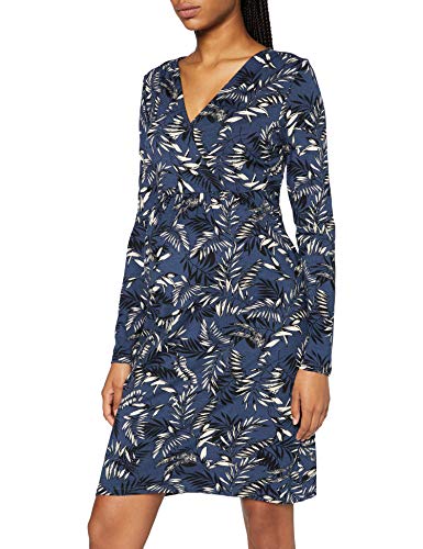 Noppies Damen Dress nurs ls AOP Alford Kleid, Insignia blue-P616, S von Noppies