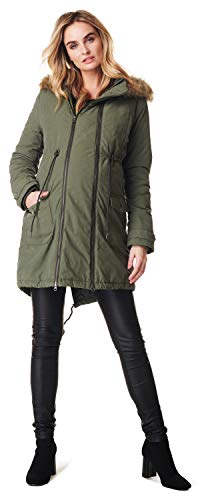 Noppies Damen Jacket Malin 2-Way Umstandsjacke, Grün (Army C190), M von Noppies