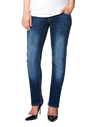 Noppies Damen Jeans OTB Comfort MENA Plus Umstandsjeans, Blau (Dark Stone Wash C296), 52 (Herstellergröße: 40) von Noppies