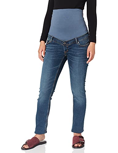 Noppies Damen Otb Regular Beau Authentic Blue Umstandsjeans, Authentic Blue, 38W 30L EU von Noppies