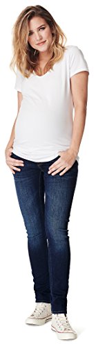 Noppies Damen Otb Slim Mila Comfort Everyday Blue Umstandsjeans, Everyday Blue, 36W 30L EU von Noppies