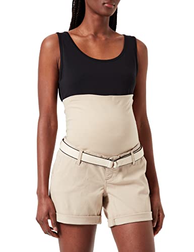 Noppies Damen Over the Belly Leland Shorts, Humus - P908, 40 EU von Noppies