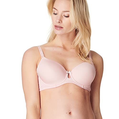 Noppies Damen Still BH & Schwangerschafts- BH mit Bügel weicher Schale Nursing Bra (75D, Light Rose (C092)) von Noppies