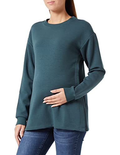 Noppies Damen Sweater Pinson Nursing Long Sleeve Pullover, Green Gables - P982, 40 EU von Noppies