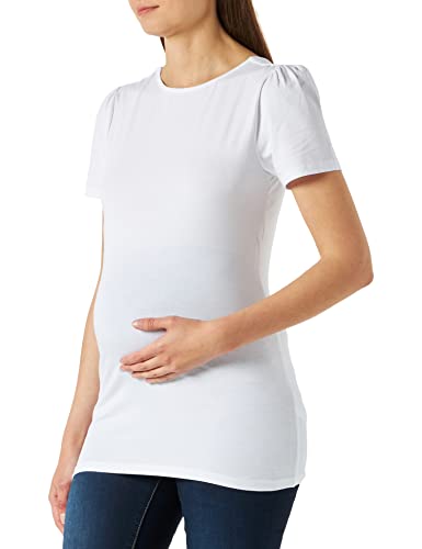 Noppies Damen T-shirt met korte mouwen T Shirt, Bright White - P062, 40 EU von Noppies