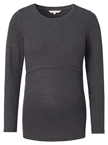 Noppies Damen Top Plano Nursing Long Sleeve T Shirt, Grey Melange - P806, 36 EU Noppies Damen Top Plano Nursing Long Sleeve T Shirt, Grey Melange - P806, 36 EU von Noppies