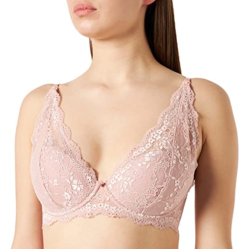 Noppies Damen Wired Bra Lace Gepolsterter BH, Pale Mauve - P595, 70C EU von Noppies