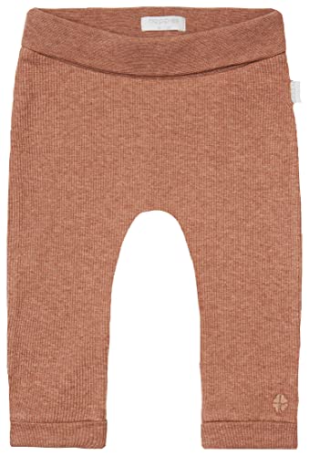 Noppies Baby Unisex Baby U Pants Comfort Rib Naura Hose, Cafe Au Lait Melange-N090, 56 von Noppies
