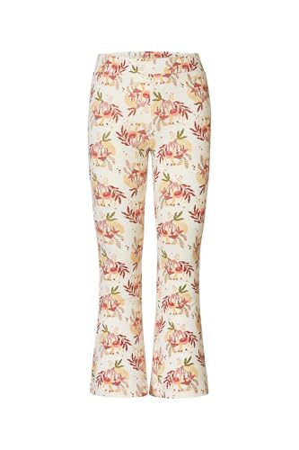 Noppies Kids Mädchen Girls Jermyn Flared fit Allover Print Leggings, Buttercreme-P959, 116 von Noppies