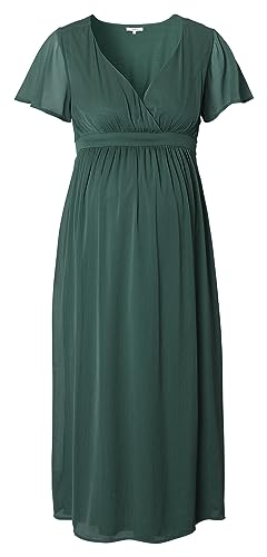 Noppies Maternity Damen Amelie Maxi Dress SS Kleid, Pine-N145, X-Large von Noppies