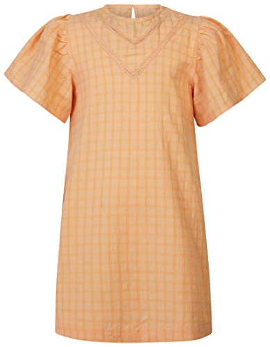 Noppies Kids Mädchen Girls Dress Plano Short Sleeve Kinderkleid, Almost Apricot-N030, 116 von Noppies