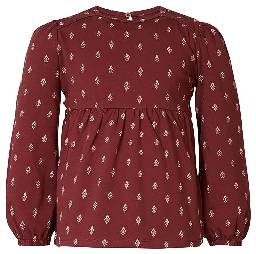 Noppies Langarmshirt Aldine - Farbe: Oxblood Red - Größe: 128 von Noppies