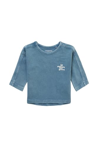 Noppies Langarmshirt Mabank - Farbe: Aegean Blue - Größe: 62 von Noppies
