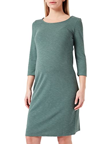 Noppies Maternity Damen Dress 3/4 Sleeve Zinnia Kleid, Duck Green-P721, L von Noppies