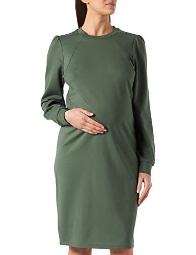 Noppies Maternity Damen Dress Nursing Long Sleeve Kalida Kleid, Duck Green-P721, XS von Noppies